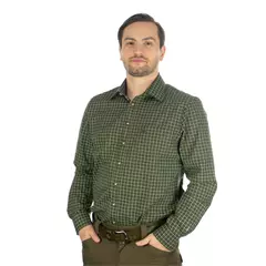 OS-Trachten hosszú ujjú ing, oliv, 43/44 OS-Trachten hosszú ujjú ing, oliv, 43/44