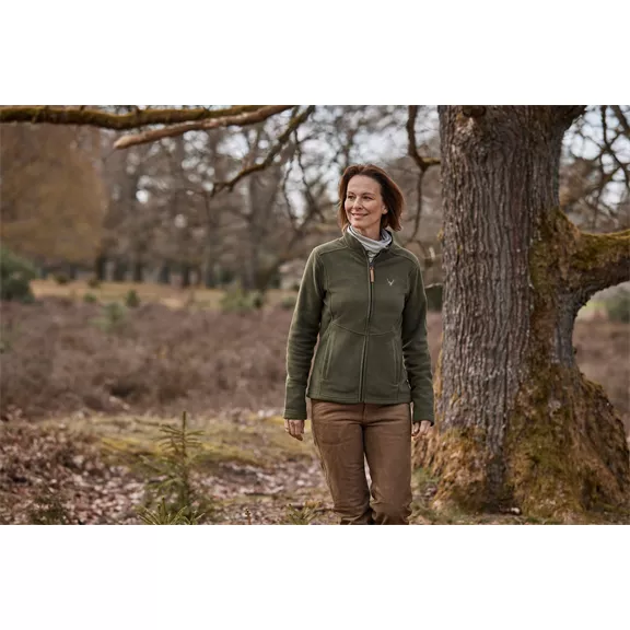 OS-Trachten női polárdzseki, sötétzöld, 52