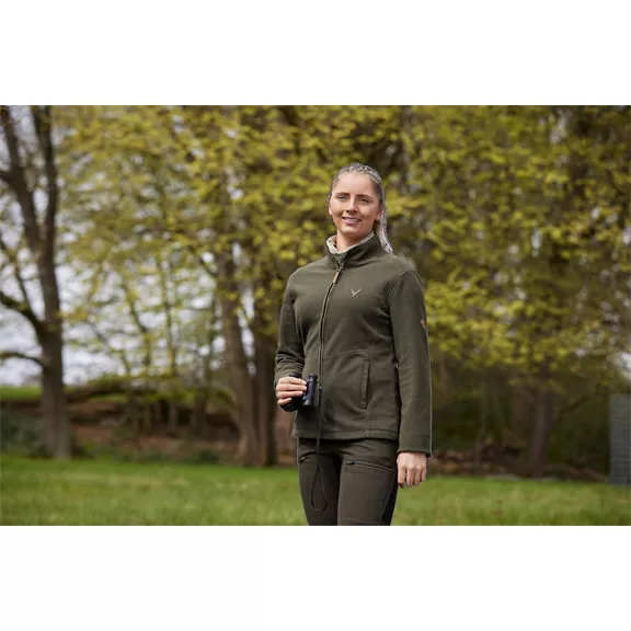 OS-Trachten női polárdzseki, sötétzöld, 52