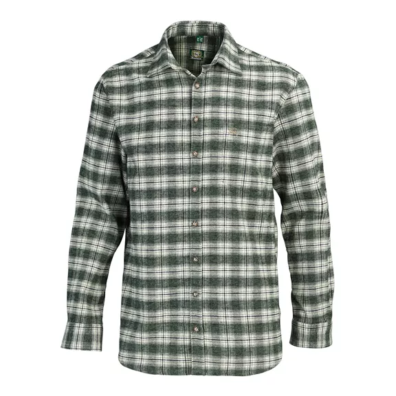 OS Trachten férfi hosszú ujjú ing, trachtengrün, 45/46 - XXL
