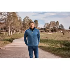 OS Trachten férfi polárdzseki, marine 3XL