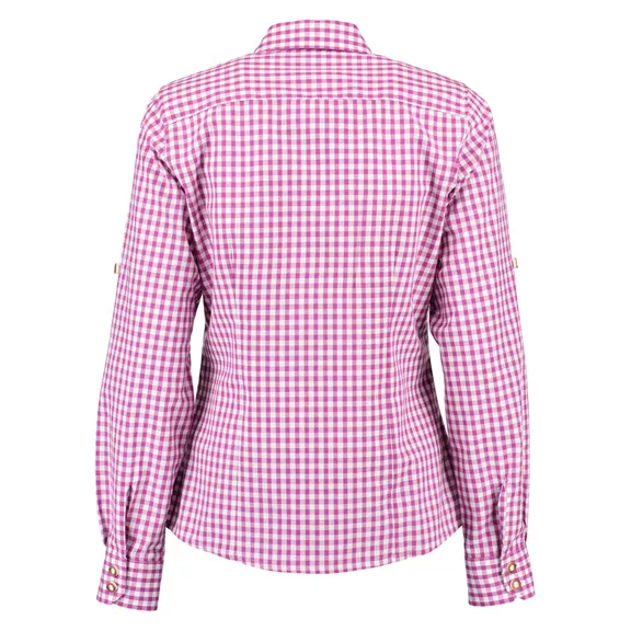OS Trachten h.ujjú blúz, sötétpiros, 38 (pink)