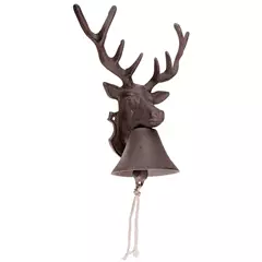 Öntöttvas ajtócsengő "szarvas"