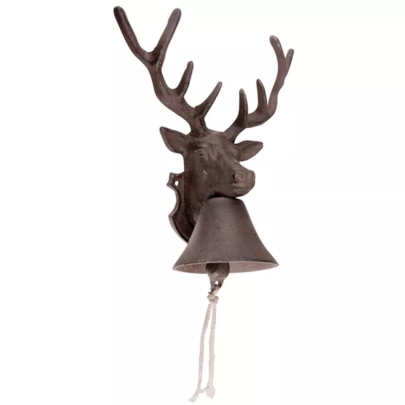 Öntöttvas ajtócsengő "szarvas"