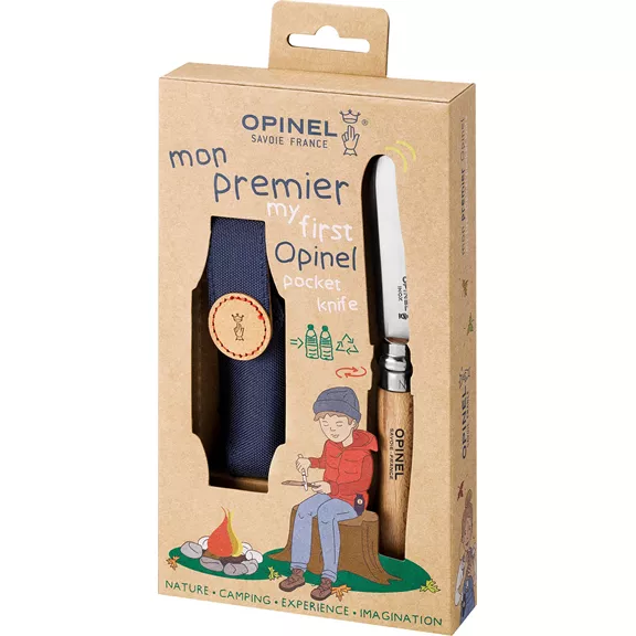 Opinel Nr. 7 gyerekkés tokkal
