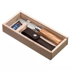 Opinel Nr. 8 Olive ajándékkészlet