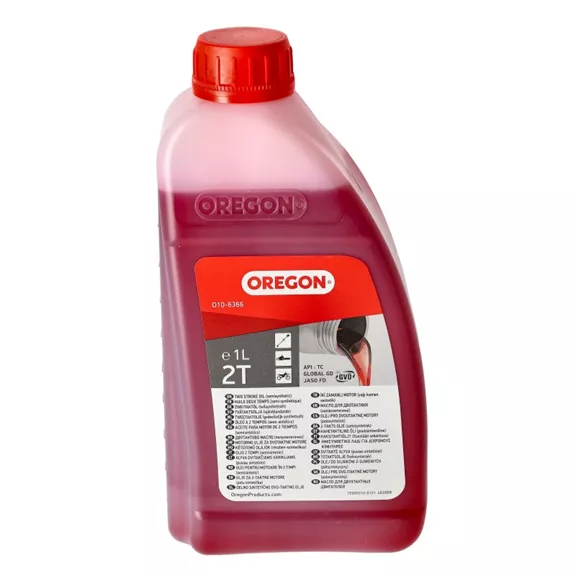 Oregon 2ütemű motorolaj 1L, piros