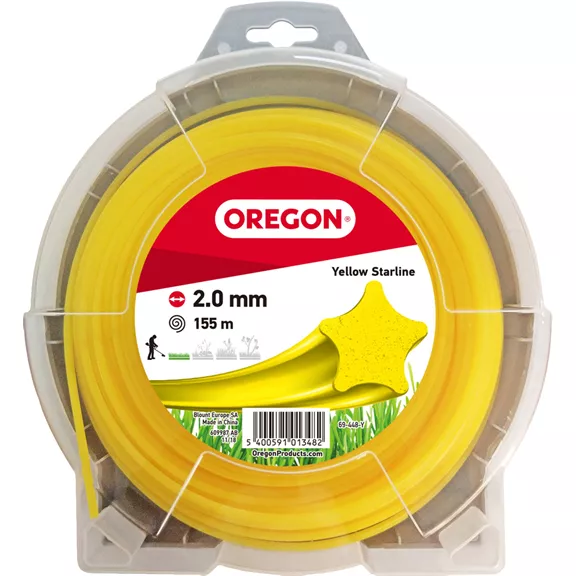 Oregon fűkasza damil Yellow Pro csillag 2,0 mm x 155 m