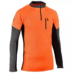 PROFIFOREST VISIBLE funkcionális hosszú ujjú póló, orange-grau, 6XL