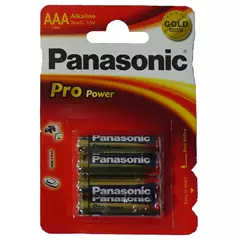 Panasonic Pro Power LR03 (AAA) elem 4 db/bliszter