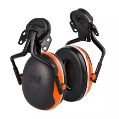 Peltor X4P5 hallásvédő fültok sisakra SNR 32dB, narancs