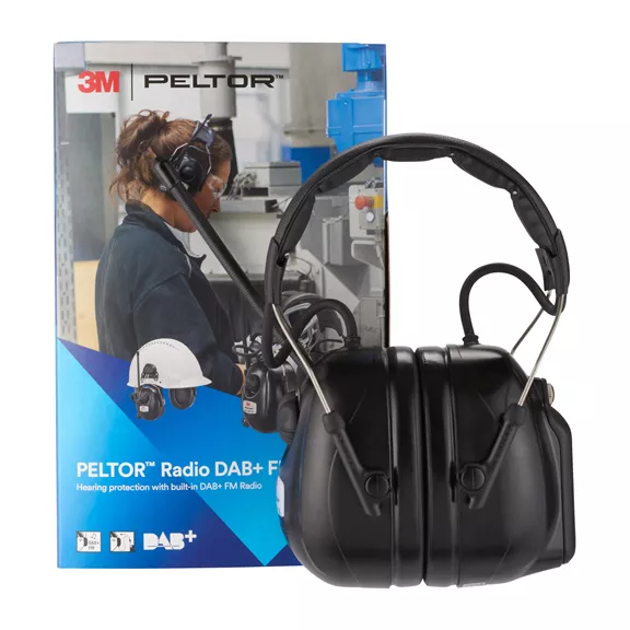 Peltor hallásvédő fültok DAB+ FM rádióval HRXD7A-01