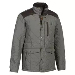 Percussion Stalion férfi steppelt kabát, khaki, S