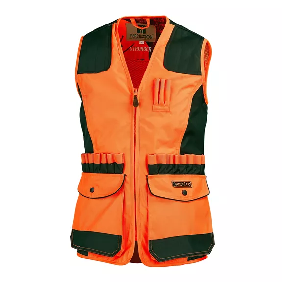 Percussion Stronger vadászmellény, orange, S