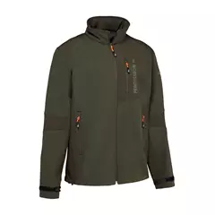 Percussion férfi softshell dzseki, zöld-barna, 3XL