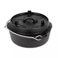 Petromax Dutch Oven öntöttvas lábas ft3-t, láb nélkül
