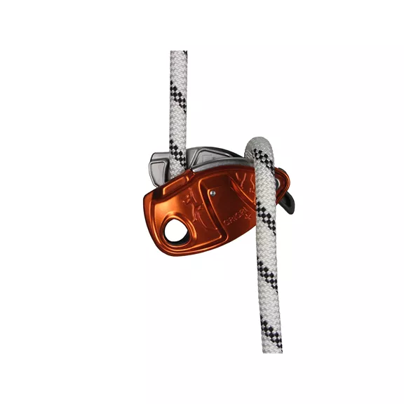 Petzl  Grigri + ereszkedő és biztosító eszköz, narancs