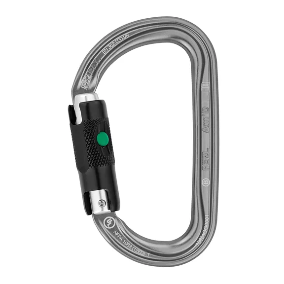 Petzl Karabiner Alu Am D Ball Lock