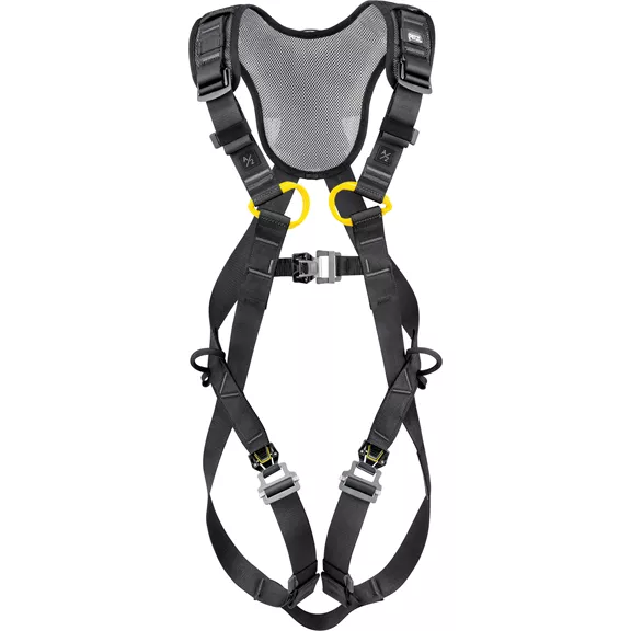 Petzl Newton Fast testheveder, méret 1, derék 70-93 cm, comb 47-62 cm, magasság 165-185 cm, 1010 g.