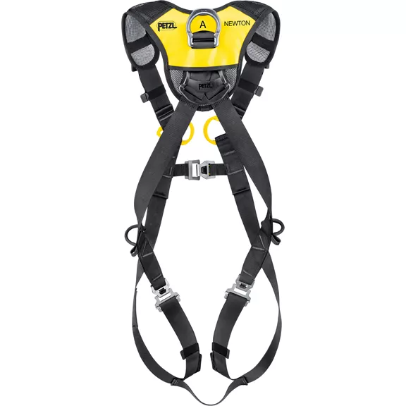 Petzl Newton Fast testheveder, méret 1, derék 70-93 cm, comb 47-62 cm, magasság 165-185 cm, 1010 g.