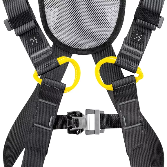 Petzl Newton Fast testheveder, méret 1, derék 70-93 cm, comb 47-62 cm, magasság 165-185 cm, 1010 g.