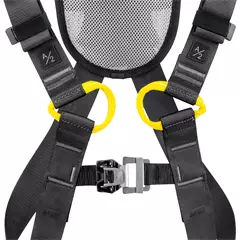 Petzl Newton Fast testheveder, méret 1, derék 70-93 cm, comb 47-62 cm, magasság 165-185 cm, 1010 g.