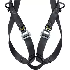 Petzl Newton Fast testheveder, méret 1, derék 70-93 cm, comb 47-62 cm, magasság 165-185 cm, 1010 g.