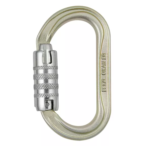 Petzl Oxan ovál acél, Triact Lock karabiner