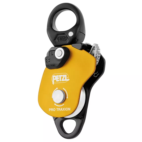 Petzl Pro Traxion visszafutás gátló csiga