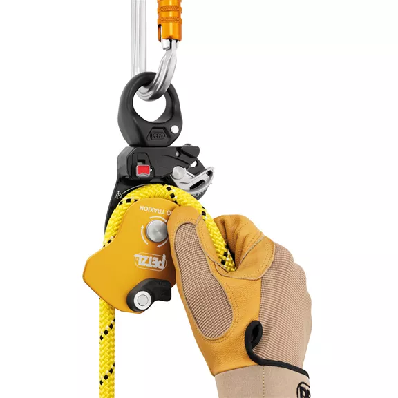 Petzl Pro Traxion visszafutás gátló csiga