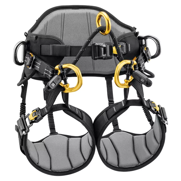 Petzl Sequoia Plus famászó heveder, méret 2, derék 83–120 cm, comb 50–65 cm.