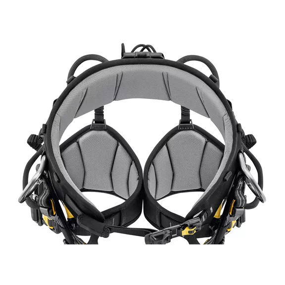Petzl Sequoia Plus famászó heveder, méret 2, derék 83–120 cm, comb 50–65 cm.