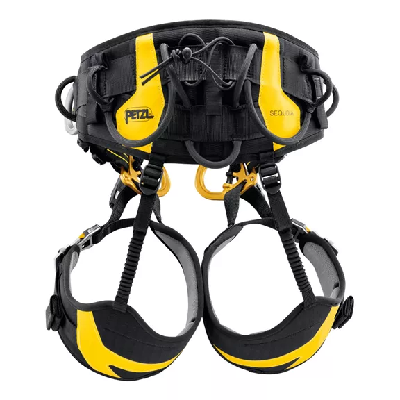 Petzl Sequoia famászó beülő, méret 0, derék 65 - 80 cm, comb  44 - 59 cm, tömeg 1480 g.