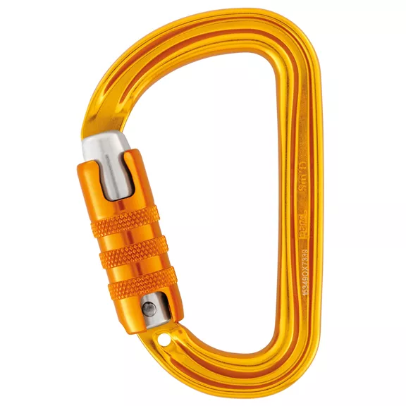 Petzl SmD alu, D, Triact-Lock karabiner