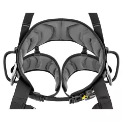 Petzl Volt light teljes testheveder, méret 2, derék 83 – 120 cm, comb 50 – 65 cm, testmagasság 175 – 200 cm.