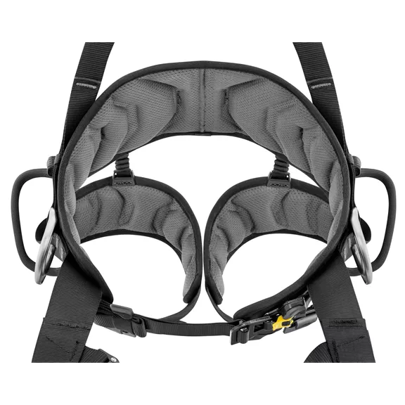 Petzl Volt light teljes testheveder, méret 2, derék 83 – 120 cm, comb 50 – 65 cm, testmagasság 175 – 200 cm.