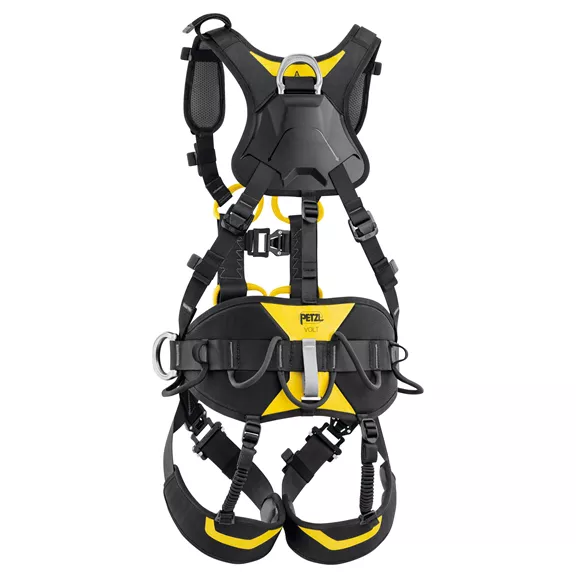 Petzl  Volt teljes testheveder, méret 1, derék 70 – 93 cm, comb 47 – 62 cm, testmagasság 165 – 185 cm