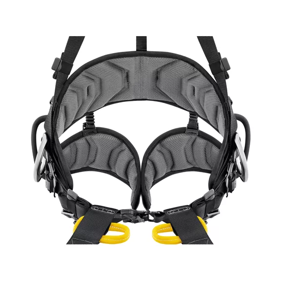 Petzl  Volt teljes testheveder, méret 1, derék 70 – 93 cm, comb 47 – 62 cm, testmagasság 165 – 185 cm