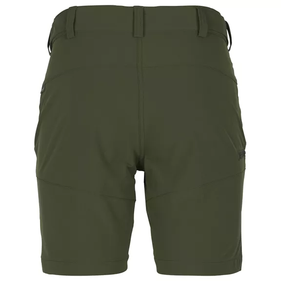 Pinewood Abisko Light Stretch női rövidnadrág, Moss Green, 42