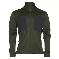 Pinewood Abisko Power férfi fleece kabát, Moss Green, S