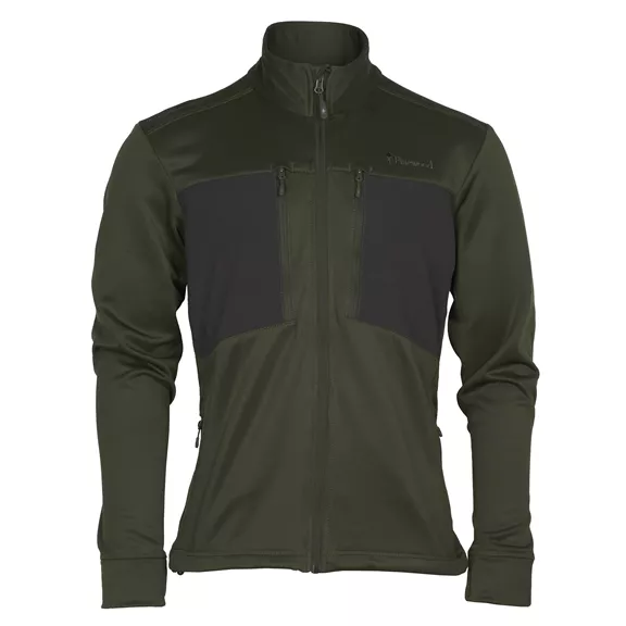 Pinewood Abisko Power férfi fleece kabát, Moss Green, S