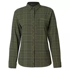 Pinewood Abisko Trekking hosszú ujjú női blúz, Moss Green, XL