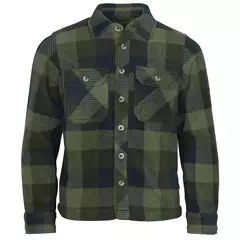 Pinewood Canada hosszú ujjú gyerek ing, Green-black, 140