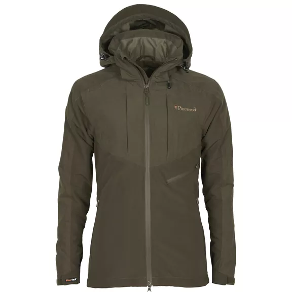 Pinewood Caribou Hunt Extreme női kabát, Suede Brown/D.Olive, L