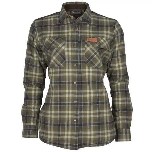 Pinewood Douglas hosszú ujjú blúz, H.Olive/L.Khaki, M
