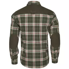 Pinewood Douglas hosszú ujjú férfi ing, D.Green/Red, XXL