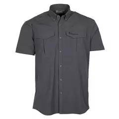 Pinewood Everyday Travel férfi rövid ujjú ing, Ash Grey, L