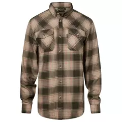 Pinewood Finnveden Forest férfi flanel ing – olívazöld/sötétzöld, XXL