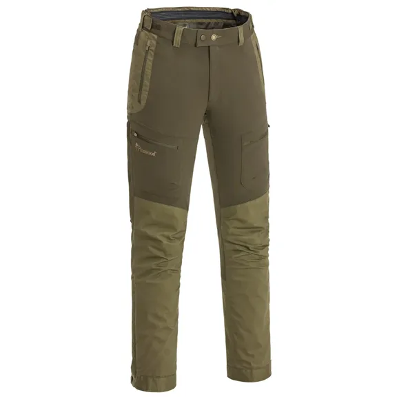 Pinewood Finnveden Hybrid ext férfi nadrág, dark olive-hunting olive 54-Short