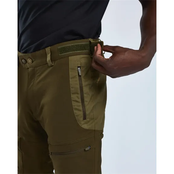 Pinewood Finnveden Hybrid ext férfi nadrág, dark olive-hunting olive C48